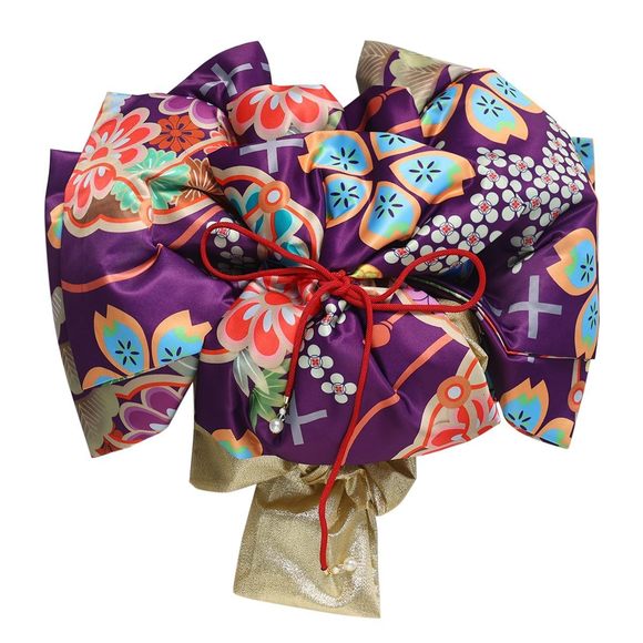 Japanese Kimono Pre Tied Oversized Bow Sakura Obi Belt Luxury Waistband Sash🐰